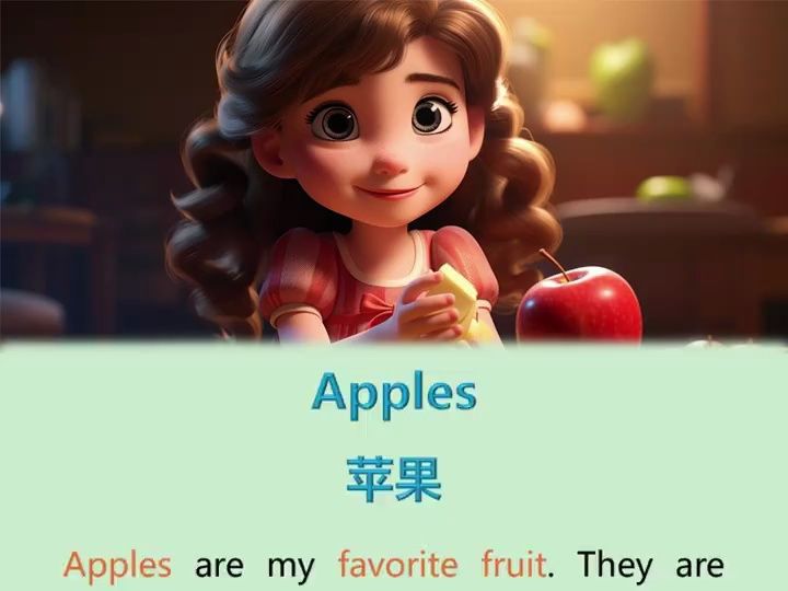 摘一颗苹果英语版翻译一颗苹果是be还是he-第2张图片-太平洋在线下载